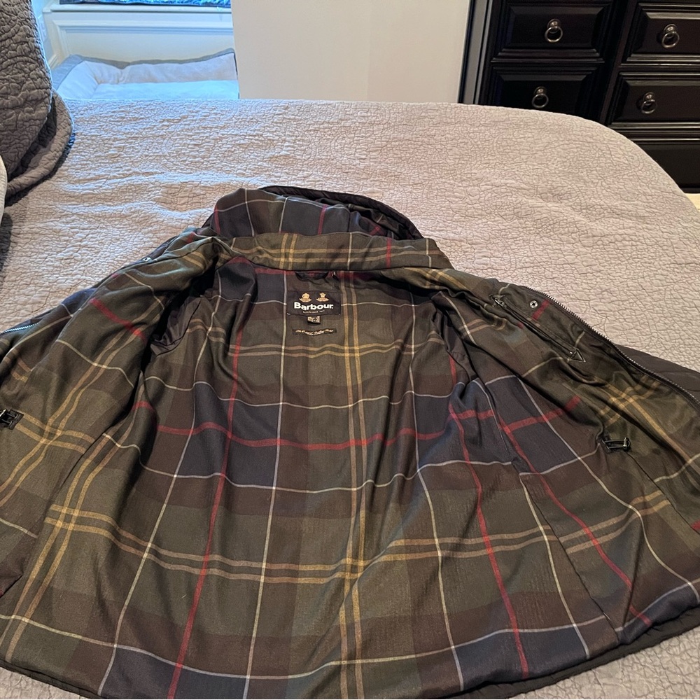 Barbour Cavalry Polarquilt Jacket (Hooded version) - Size 14 - Picture 2 of 10